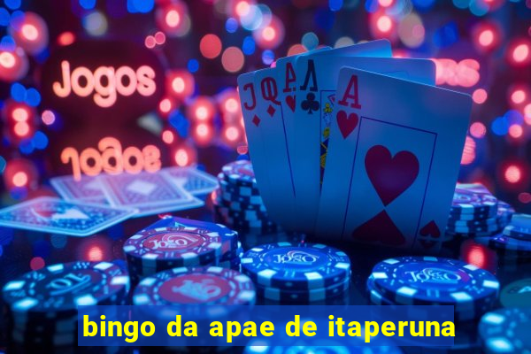 bingo da apae de itaperuna